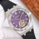 Swiss Replica Audemars Piguet Royal Oak Tourbillon Extra-Thin 41 Purple Diamond-set (6)_th.jpg